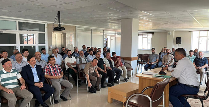 Bozkır’da Yaz Kur’an Kursları eğitim semineri düzenlendi