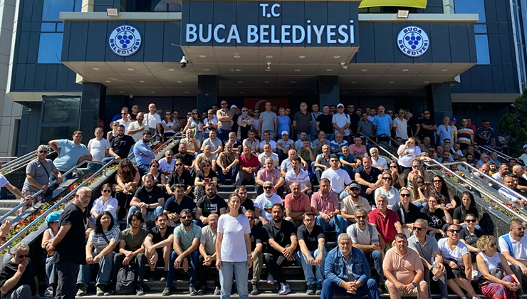 Buca’da grev 6’ncı gününde; bazı işçilerin işine son verildi