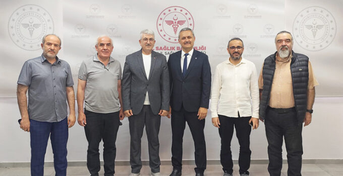 Cemiyet’ten Sağlık Müdürü Yavuz’a ‘hayırlı olsun’ ziyareti