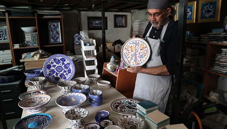 Çini ustası arkeoloğun imza eseri “Kubbe-i Hadra” oldu