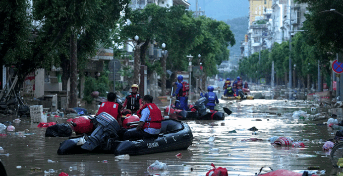 Çin’in Guizhou eyaletinde sel nedeniyle yeniden acil durum ilan edildi
