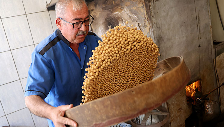 Coğrafi işaretli Seydişehir leblebisi 175 yıllık ocakta üretiliyor