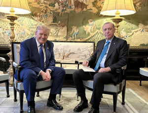 Cumhurbaşkanı Erdoğan, ABD Başkanı Trump ile bir araya geldi