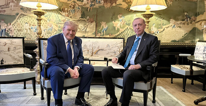 Cumhurbaşkanı Erdoğan, ABD Başkanı Trump ile bir araya geldi