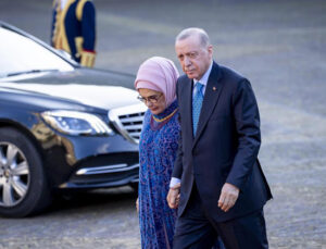 Cumhurbaşkanı Erdoğan, NATO liderleri onuruna verilen akşam yemeğine katıldı