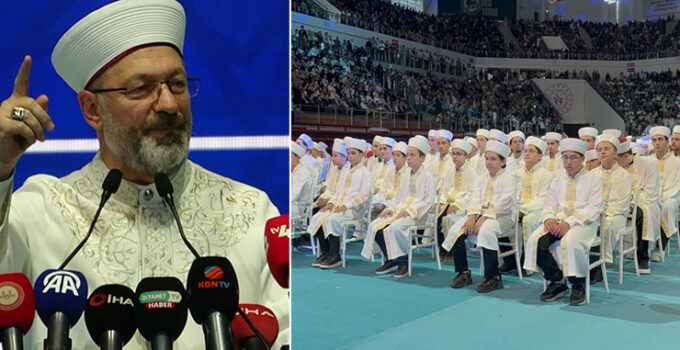 Diyanet İşleri Başkanı Erbaş, Konya’da Hafızlık İcazet Merasimi’ne katıldı