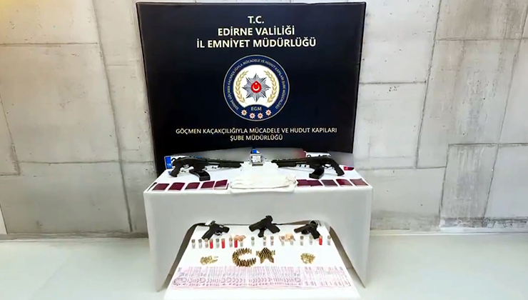 Edirne merkezli 6 ilde suç örgütü operasyonu: 9 gözaltı