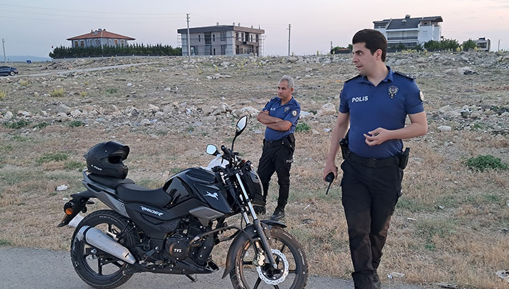 Ehliyetsiz motosiklet sürücüsüne ceza