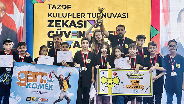 Genç KOMEK öğrencileri Türkiye şampiyonu oldu