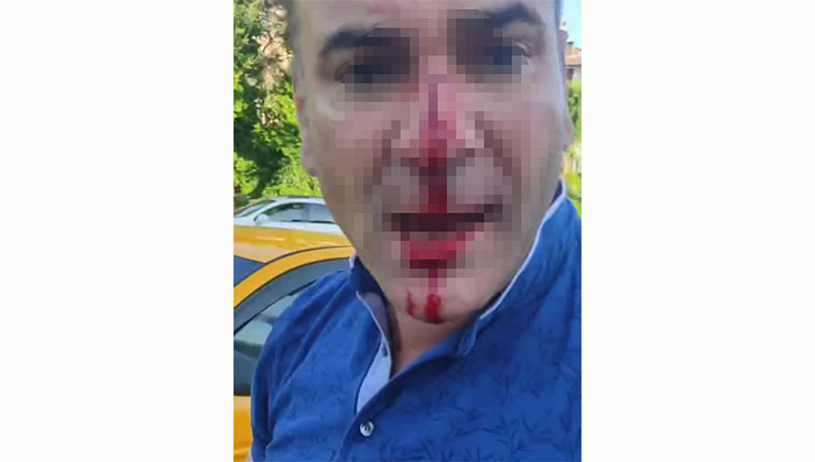 Hasarlı kaza sonrası baba- oğul, diğer sürücüyü darbetti