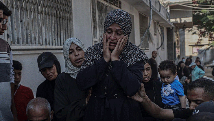 İsrail’in Gazze Şeridi’nde düzenlediği saldırılarda 3’ü çocuk 16 kişi hayatını kaybetti