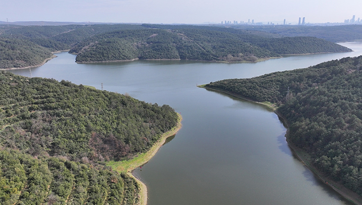 İstanbul’da barajların doluluk oranı yüzde 70’in altına düştü