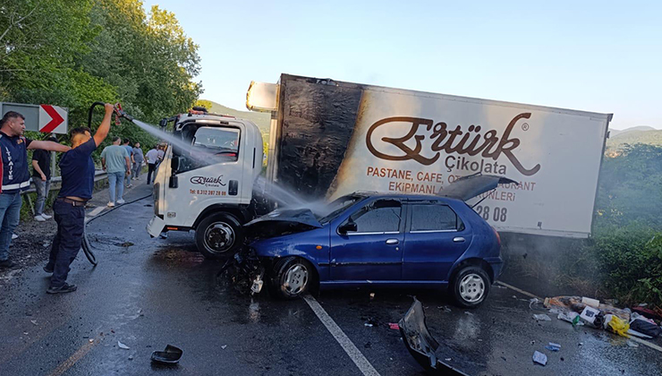 Karabük’te zincirleme kaza: 1 ölü, 11 yaralı