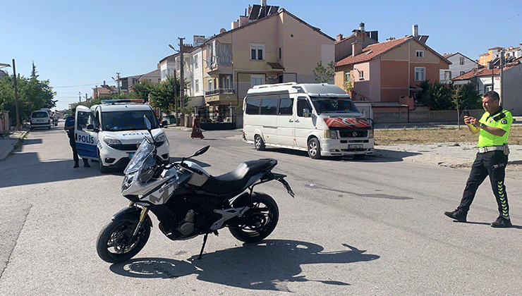 Karaman’da bir kişi YKS sınavına giderken kazada yaralandı