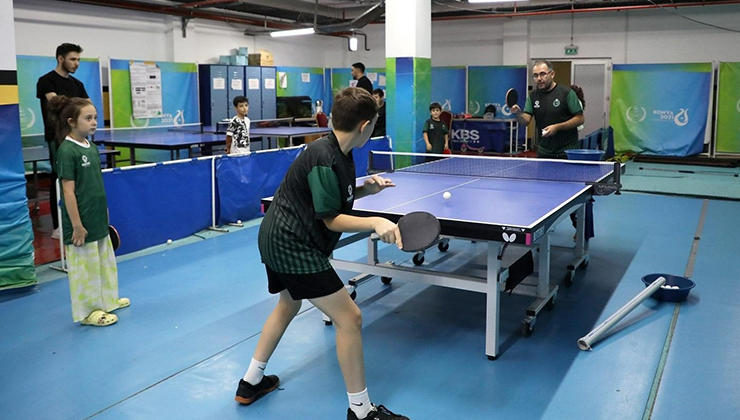 Karatay’da spor zamanı