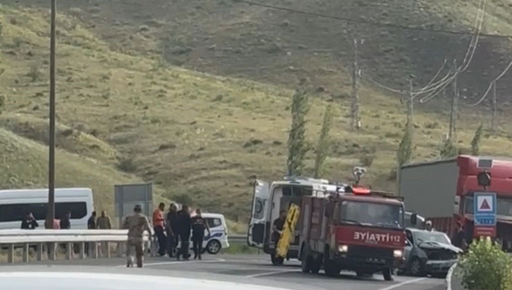 Kars’ta tır ile otomobil çarpıştı: 1 ölü, 2 yaralı
