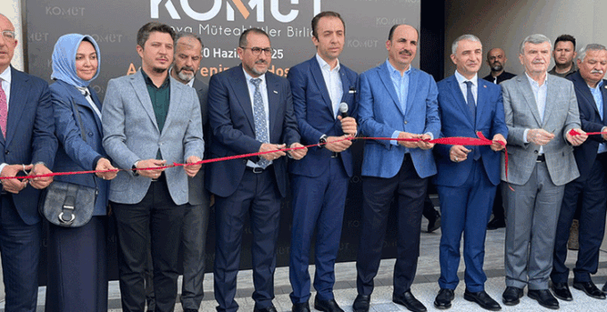 KOMÜT’ün yeni binası hizmete açıldı