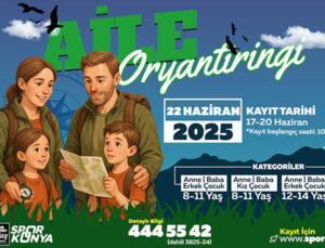 Konya Büyükşehir Belediyesi,  “Aile Oryantiringi” ile doğayla buluşma fırsatı sunuyor