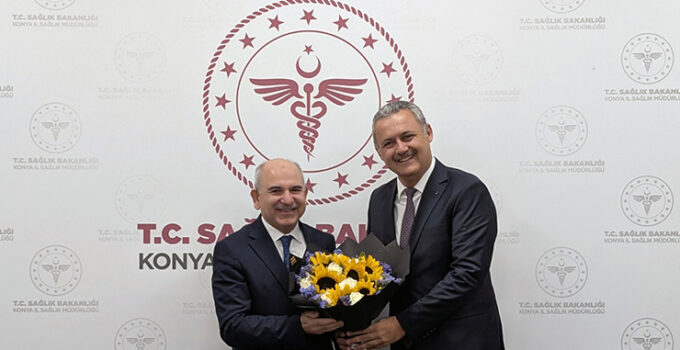 Konya İl Sağlık Müdürlüğünde devir teslim töreni