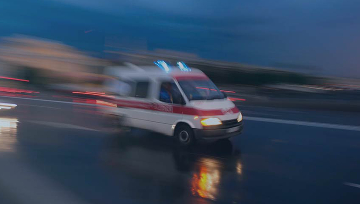 Konya’da devrilen otomobildeki 4 kişi yaralandı