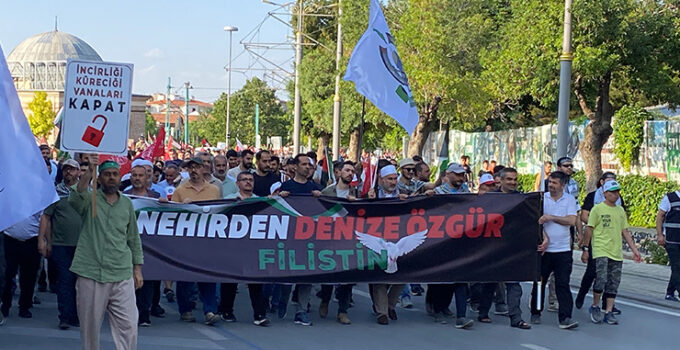 Konya’da “Gazze İçin Küresel Vicdan Yürüyüşü”