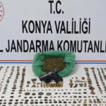 Konya’da jandarmadan tarihi eser operasyonu