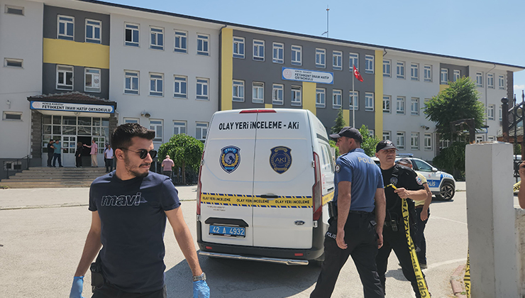 Konya’da okulda silahlı saldırıya uğrayan öğretmen hayatını kaybetti