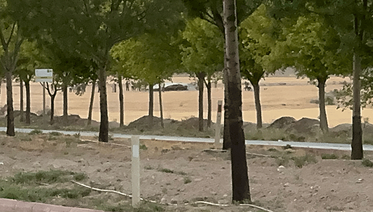 Konya’da tatbikatta ANKA-3 boş araziye acil iniş yaptı