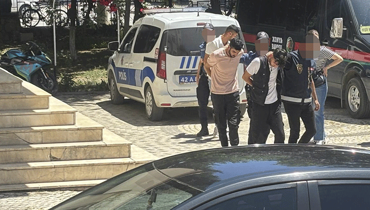 Konya’da uyuşturucu operasyonunda yakalanan 3 şüpheli tutuklandı
