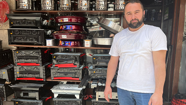 Kurban Bayramı öncesi  mangal satışları arttı