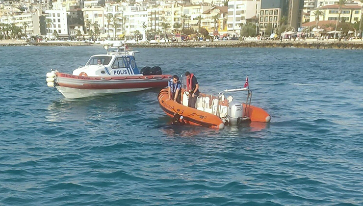 Kuşadası’nda, denizde erkek cesedi bulundu