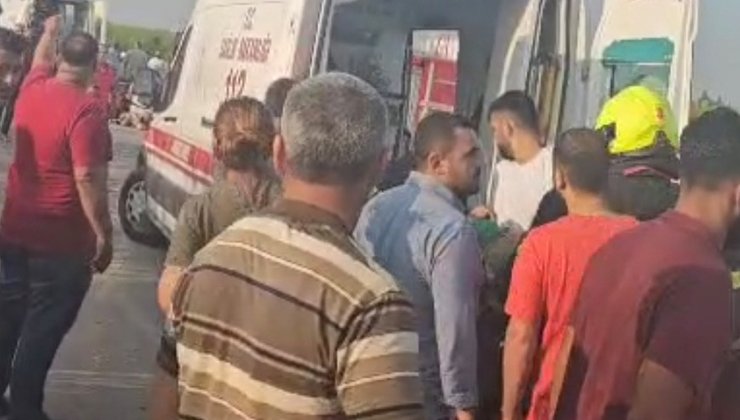 Mersin’de 2 otomobil çarpıştı; 7 yaralı