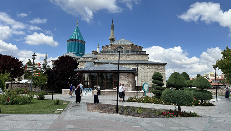 Mevlana Müzesi yılın ilk dört ayında 917 bin ziyaretçi ağırladı