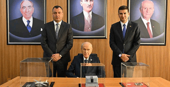 MHP Lideri Bahçeli Ülkü Ocakları’nı ziyaret etti