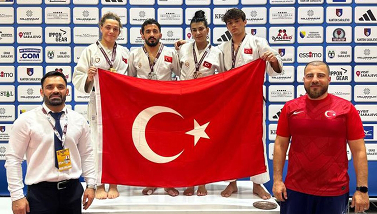 Milli judocular, Avrupa Kupası’nın ikinci gününde 1’i altın 5 madalya kazandı