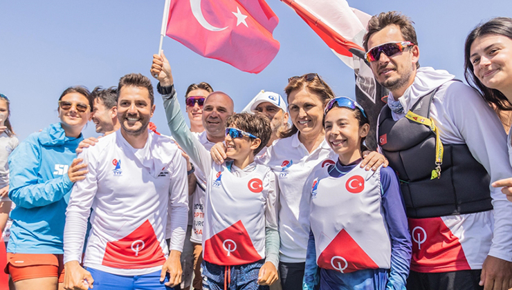 Milli yelkencilerden 2025 Optimist Avrupa Şampiyonası’nda, 1 altın 1 bronz madalya
