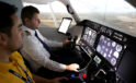 Pilot adayları simülasyon merkezinde gerçek zamanlı uçuş deneyimi yaşıyor