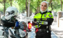 Polis Safiye, tutkusu motosikletle trafik güvenliğini sağlıyor