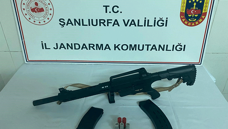 Şanlıurfa’da ruhsatsız silah operasyonu: 5 gözaltı