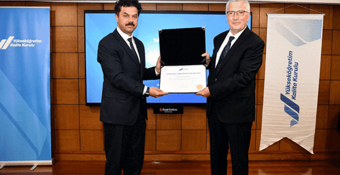 Selçuk Üniversitesi, kurumsal başarısını taçlandırdı