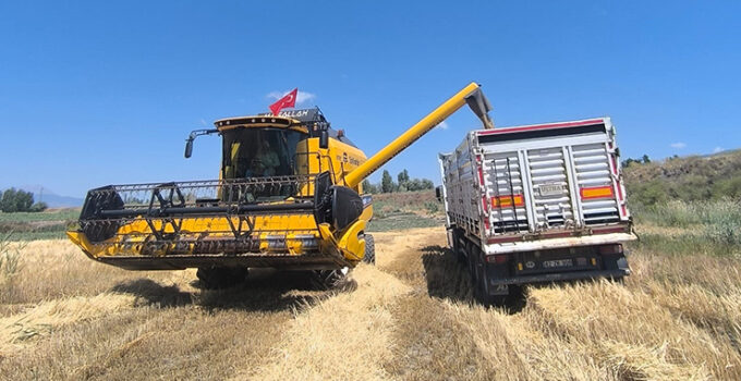 Seydişehir’de arpa hasadı başladı
