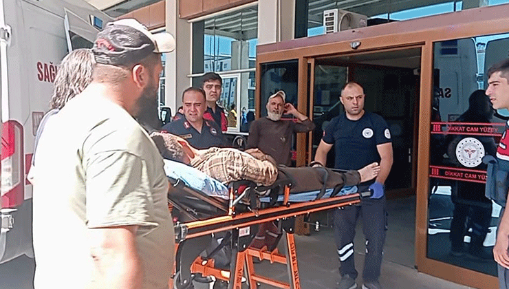 Seydişehir’de motorlu testereyle ağaç kesen kişi kendini yaraladı