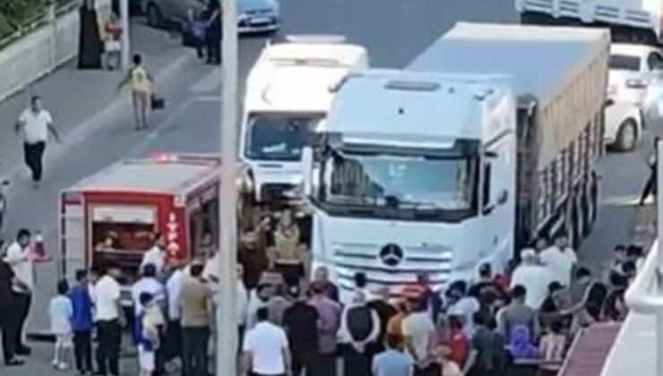 Siverek’te tırın çarptığı yaşlı kadın ağır yaralandı