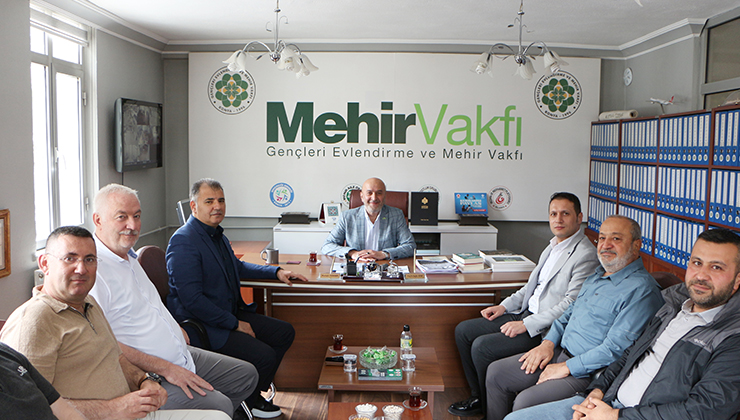 TÜGİKKONYAGİAD’dan Mehir Vakfı’na tebrik ziyareti