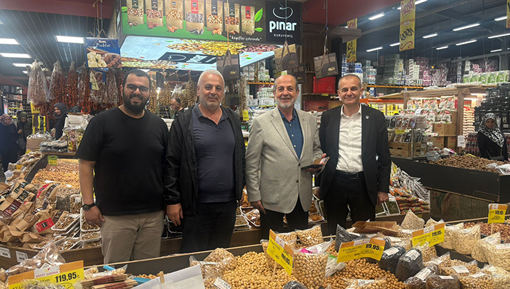 Yeniden Refah Partisi’nden esnaf ziyareti