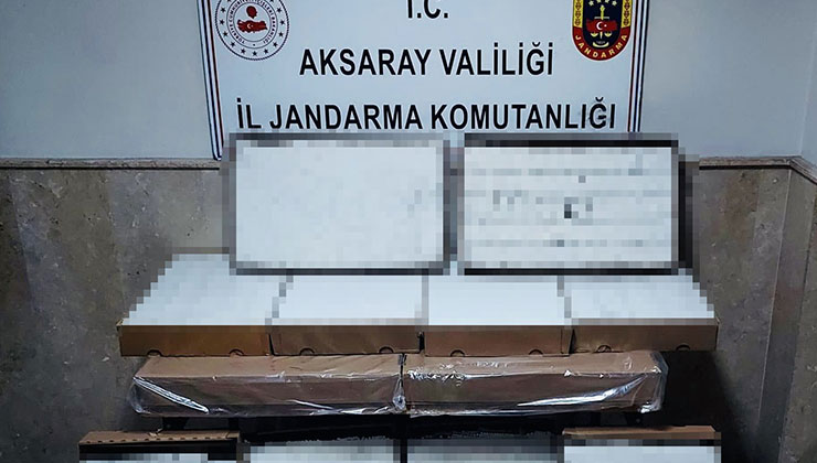 Yolcu otobüsünde 87 bin dolu makaron ele geçirildi