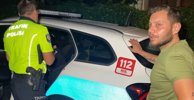 1.51 promil alkollü yakalandı, ehliyeti için polis memuruna yalvardı