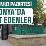 14 Temmuz Pazartesi günü Konya’da vefat edenler