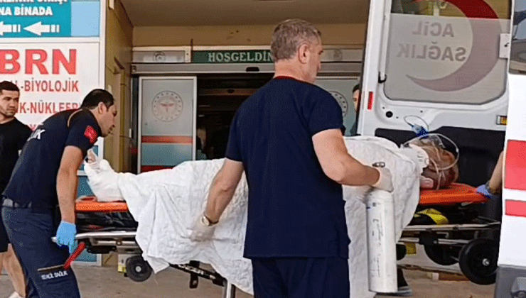 3. kattan düşen yaşlı adam ağır yaralandı