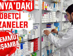 30 Temmuz Çarşamba Konya’daki nöbetçi eczaneler